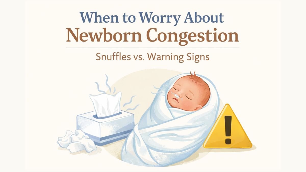 When to Worry About Newborn Congestion
