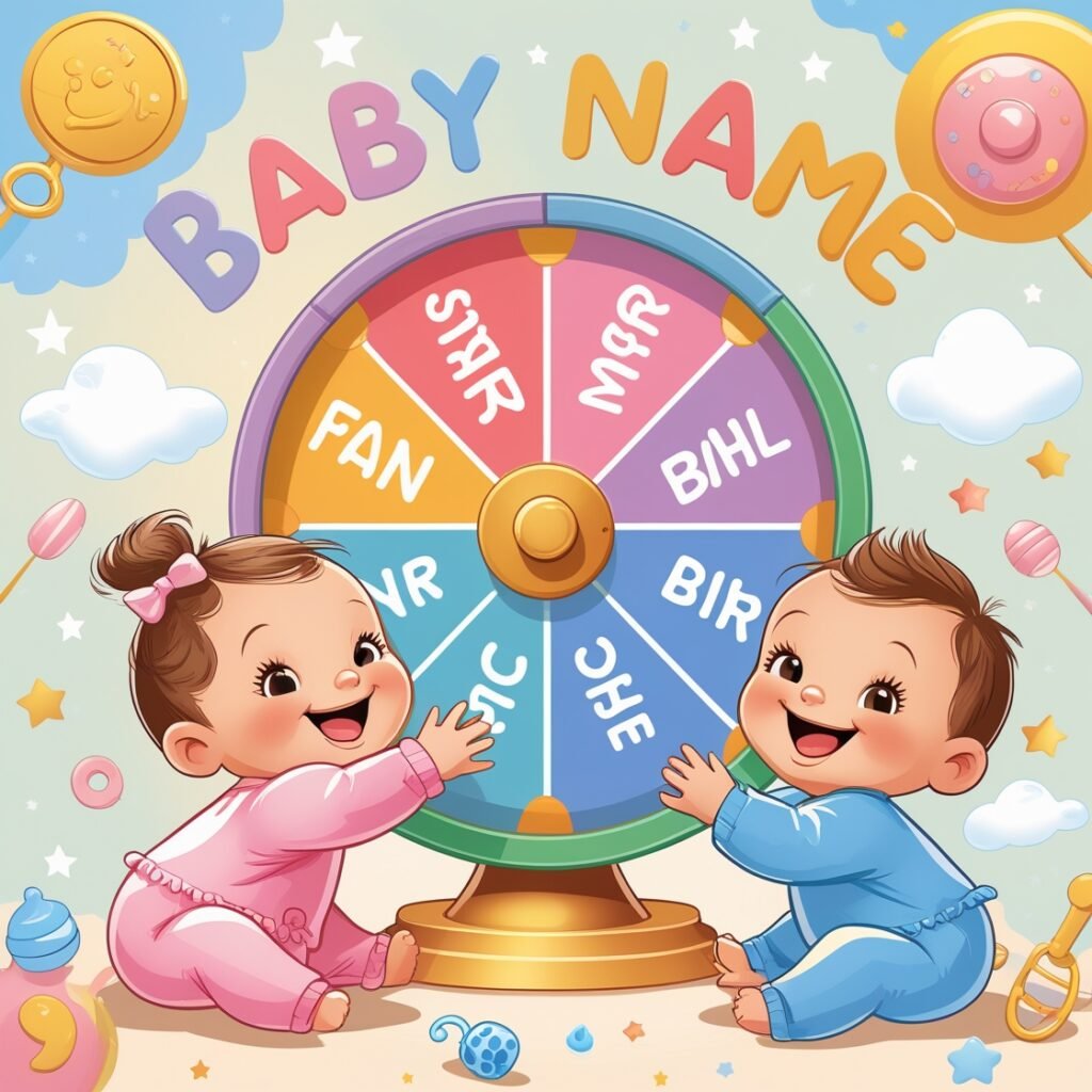 baby name spinner