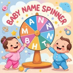 baby name spinner tool