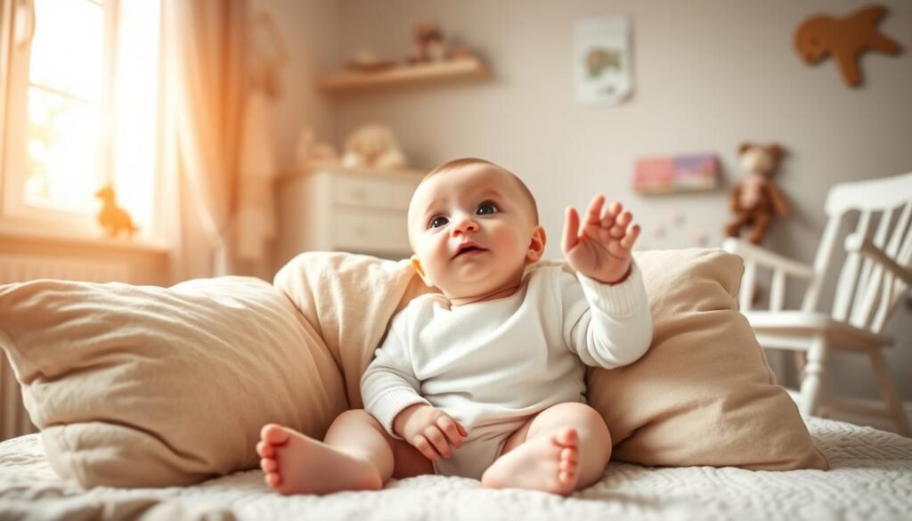 When Can Newborn Babies Sit Up