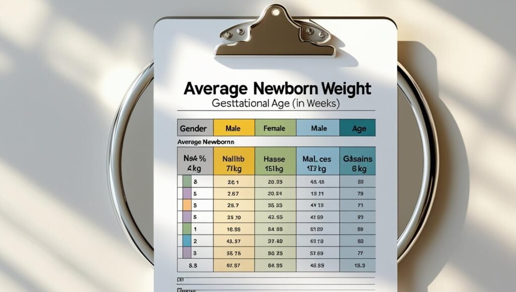 what is an average weight for a newborn