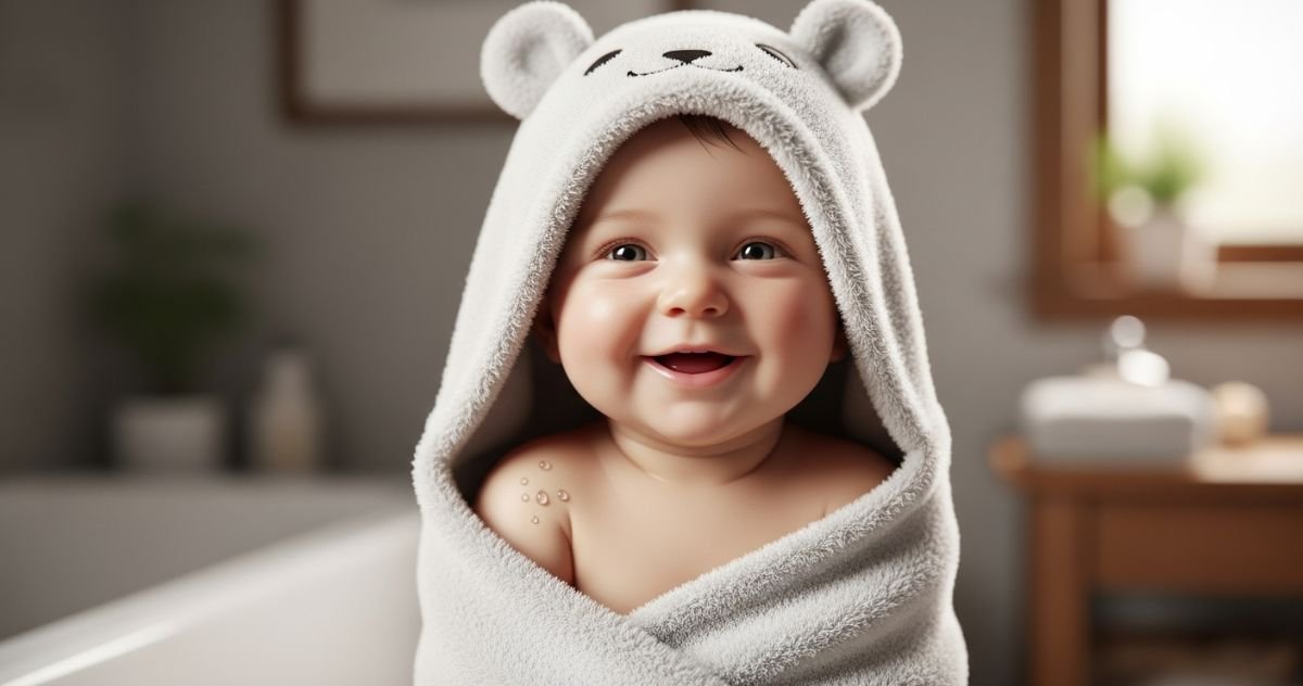 Newborn Hooded Bath Towels