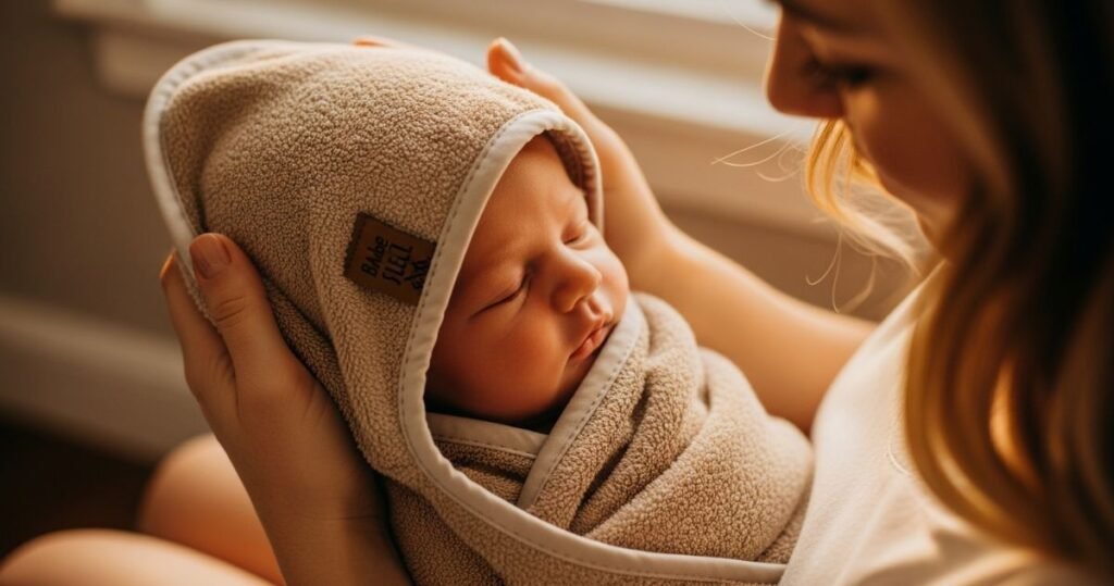 Newborn Hooded Bath Towels