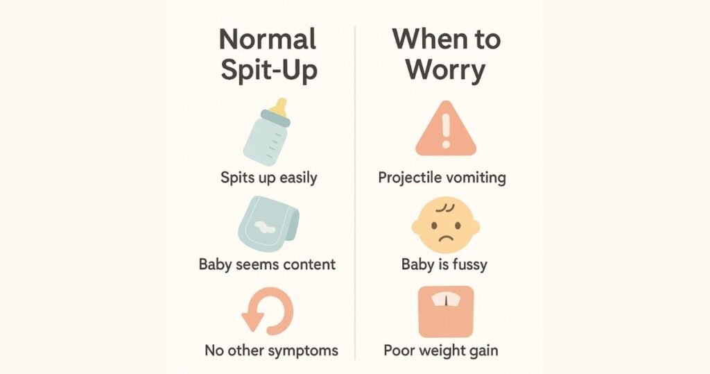 how much spit up is normal for a newborn