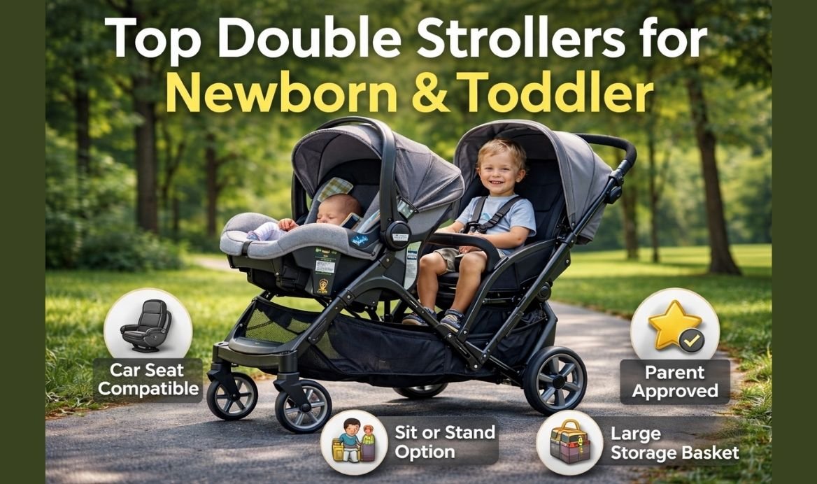 Best Double Stroller for Newborn and Toddler