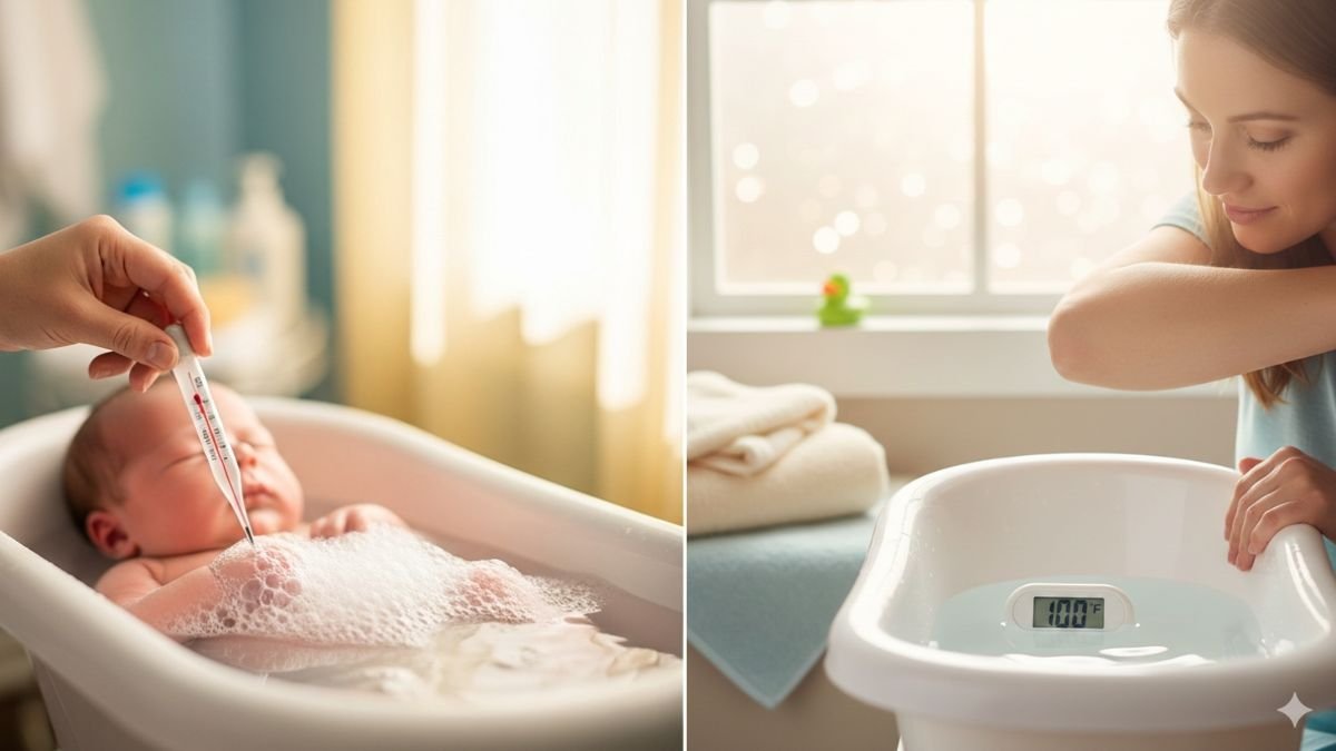 Newborn Bath Temperature