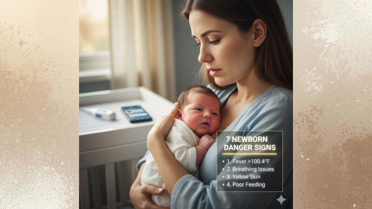 danger signs in a newborn