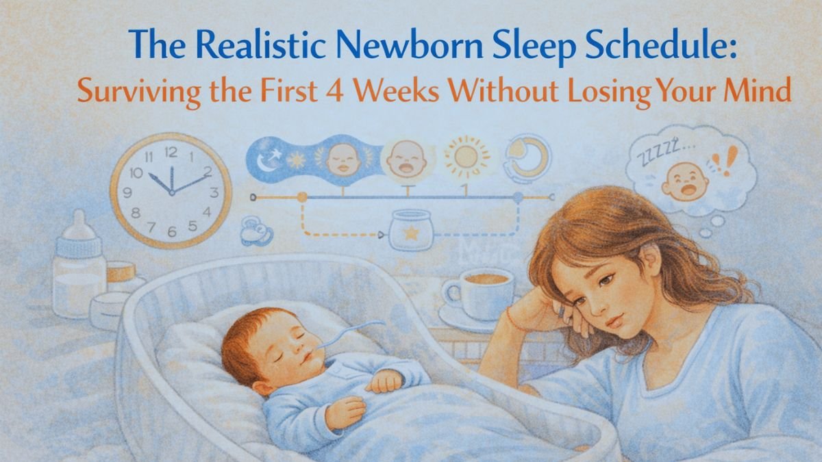 Realistic Newborn Sleep Schedule