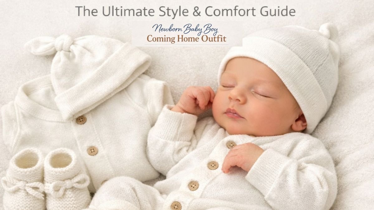Newborn Baby Boy Coming Home Outfit