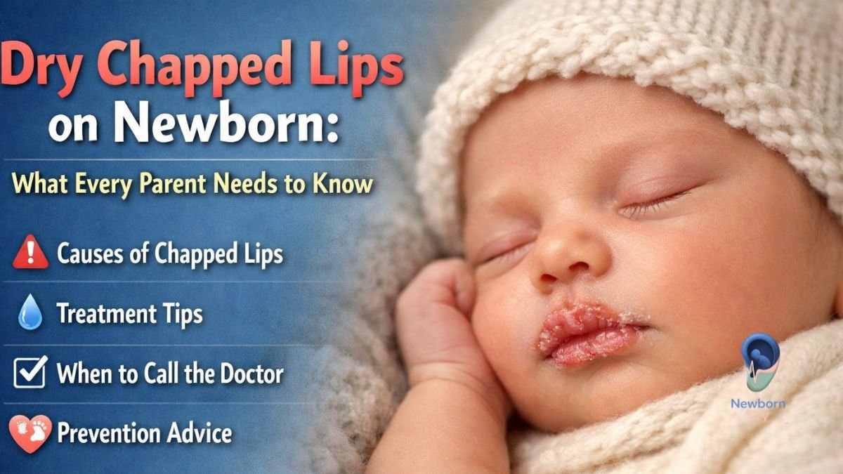 Dry Chapped Lips on Newborn