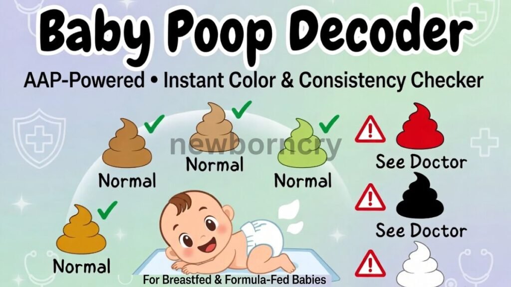 Baby Poop Checker Tool:Decode Colors and Warning Signs Fast