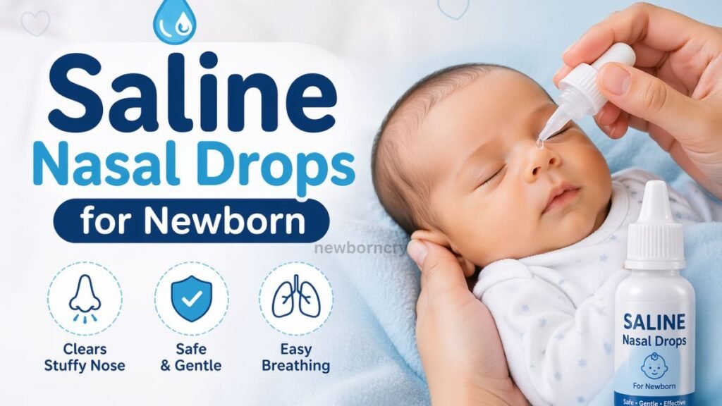 Saline Nasal Drops for Newborn: Safe Relief