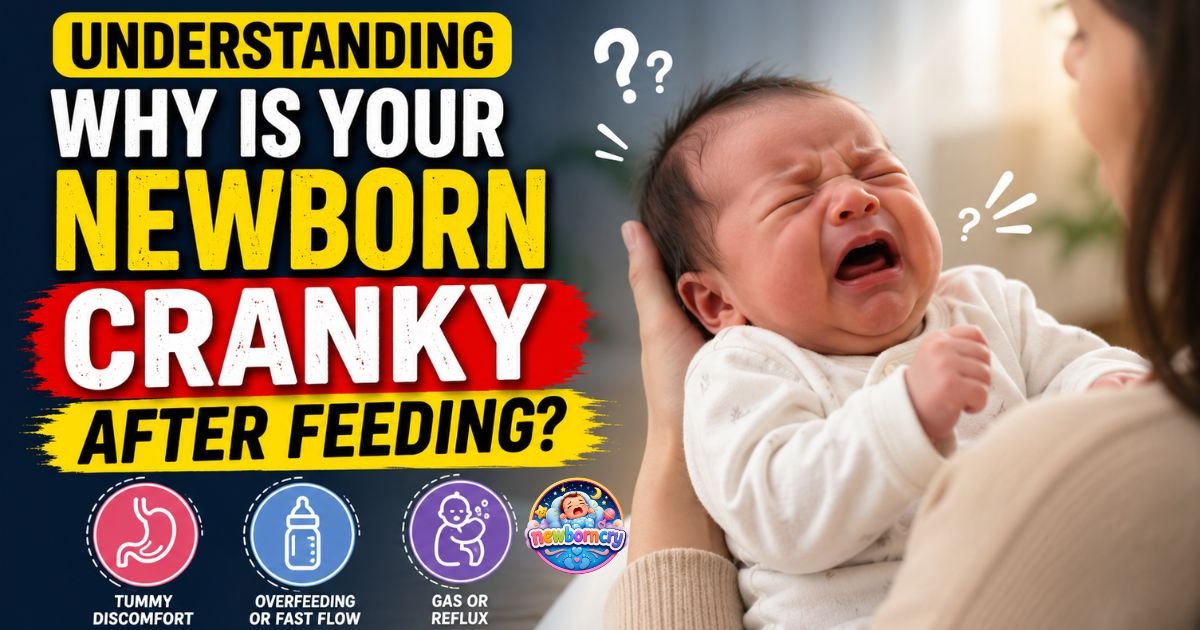 newborn cranky after feeding