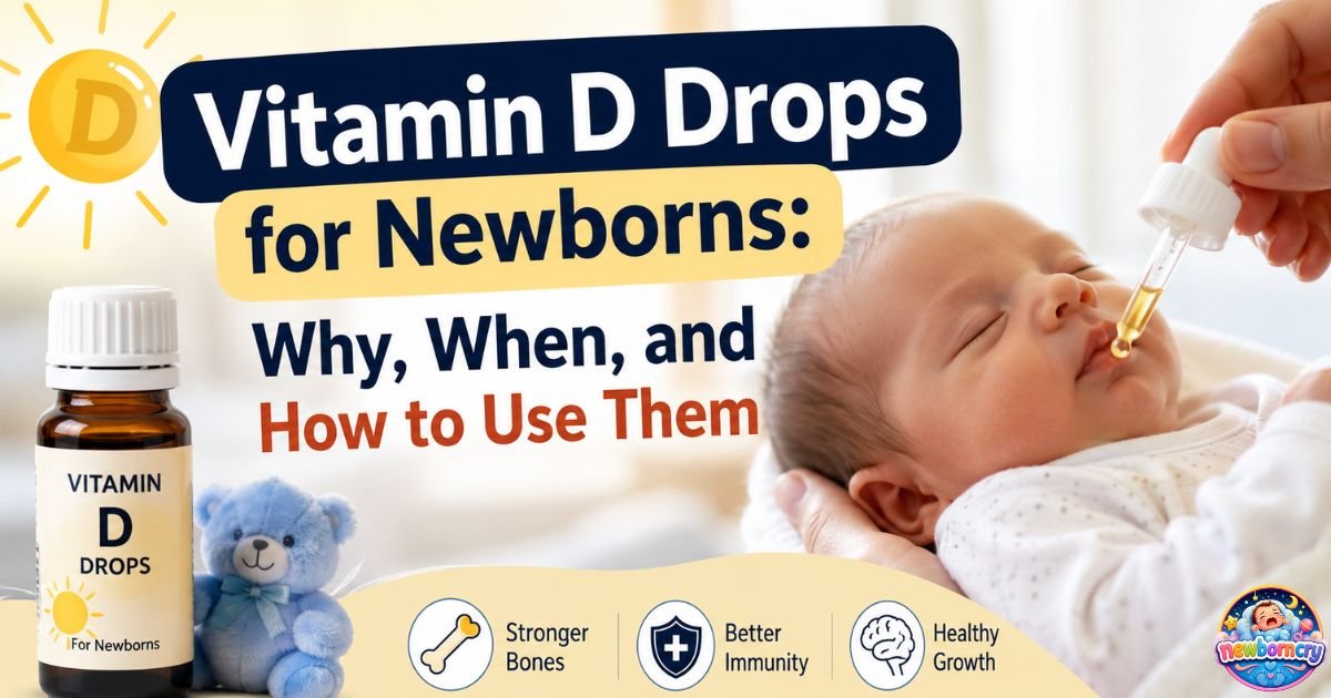 Vitamin D Drops for Newborns