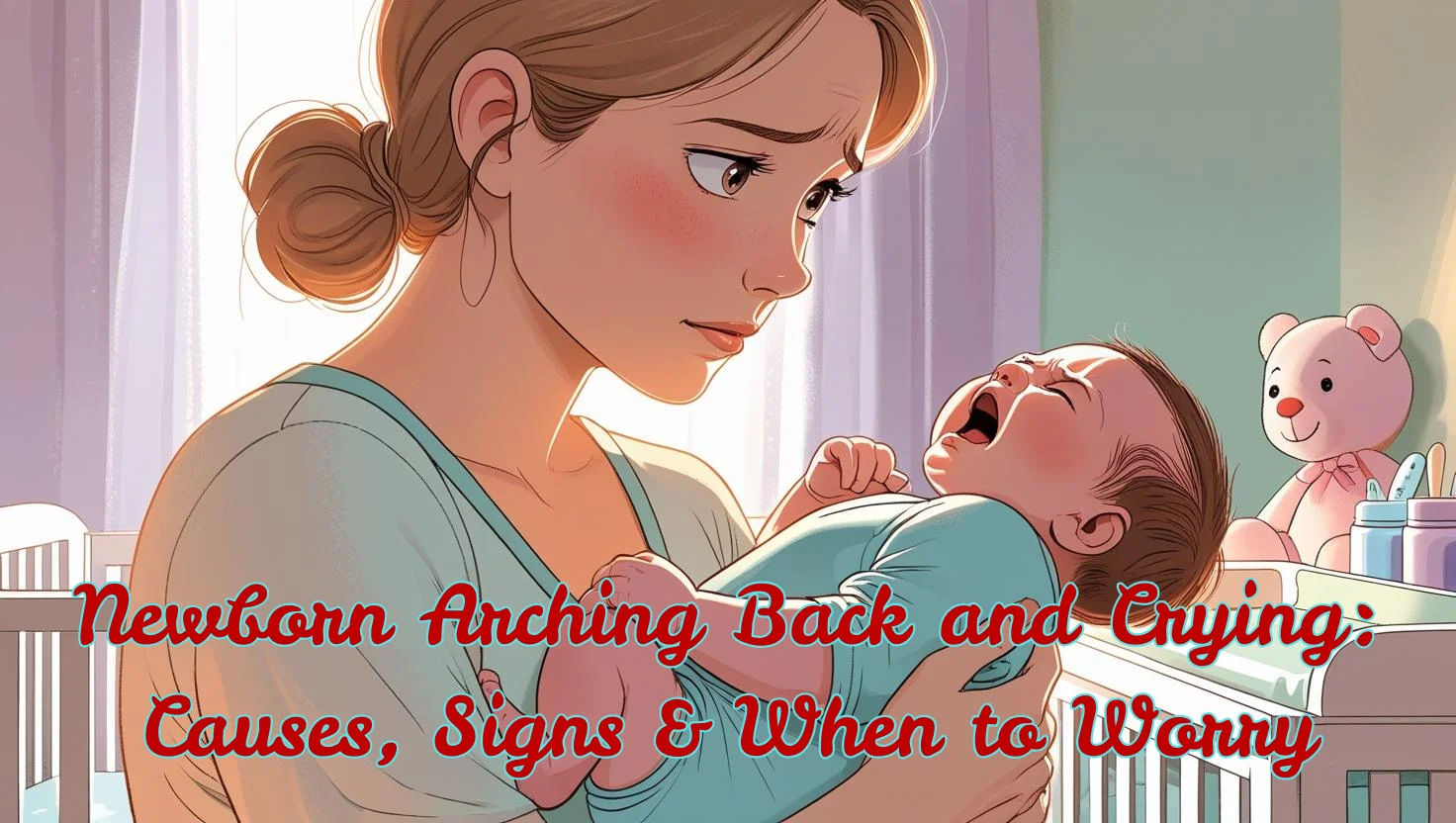 Newborn Arching Back and Crying