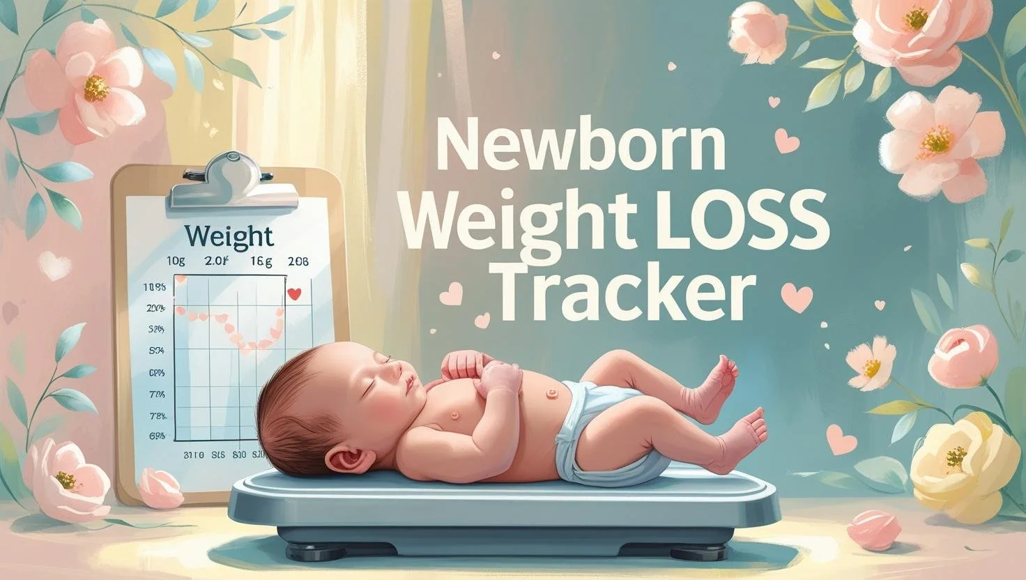newborn weight loss, calculator, tracker