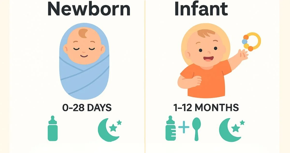 Newborn vs Infant