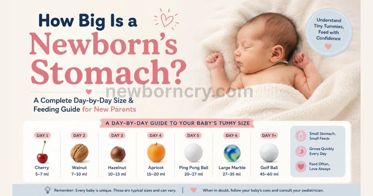How Big Is a Newborn's Stomach?